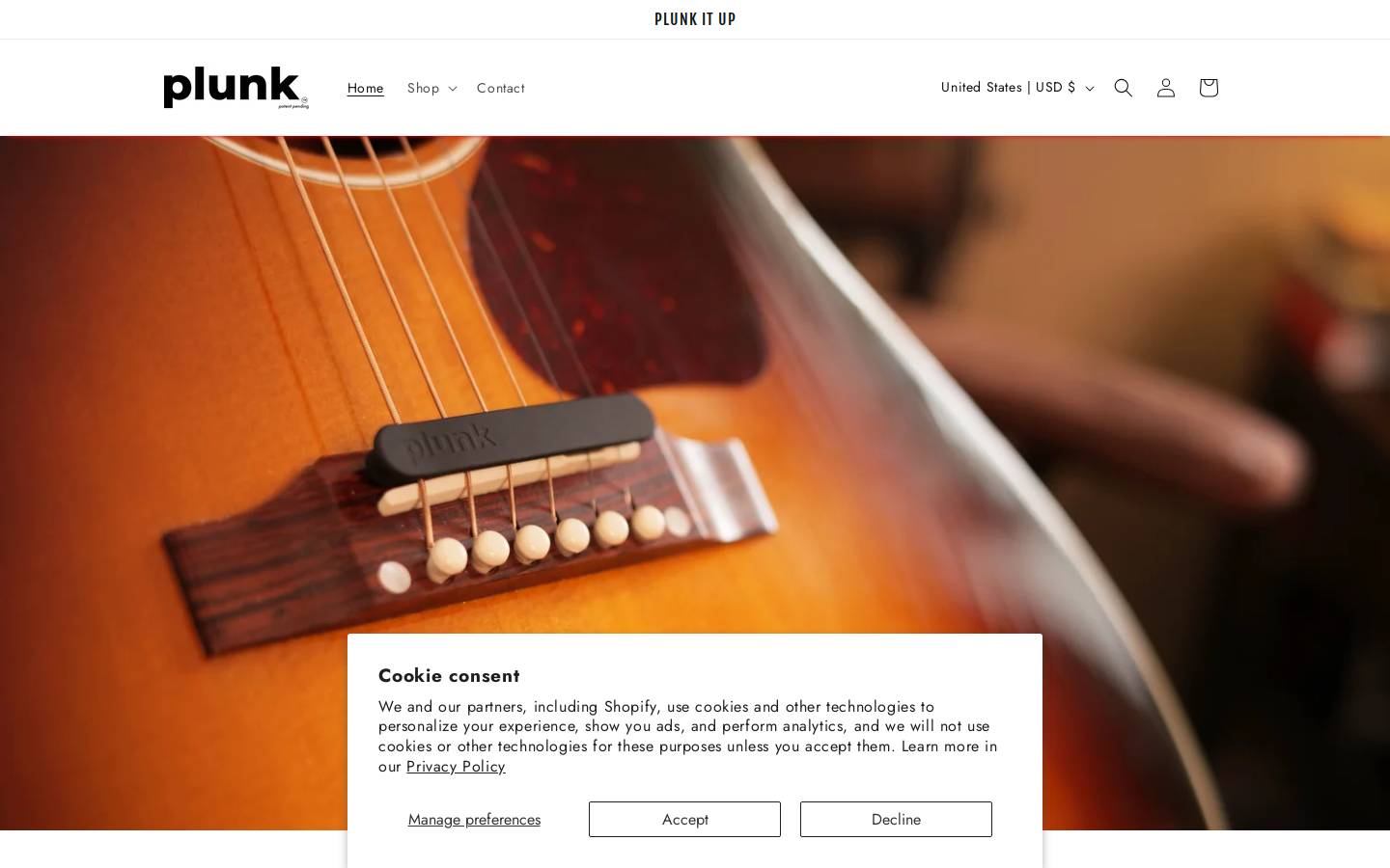 playplunk.com homepage screenshot