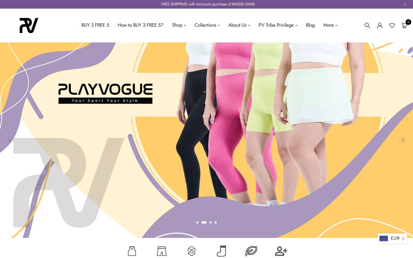 playvogue.cc homepage screenshot