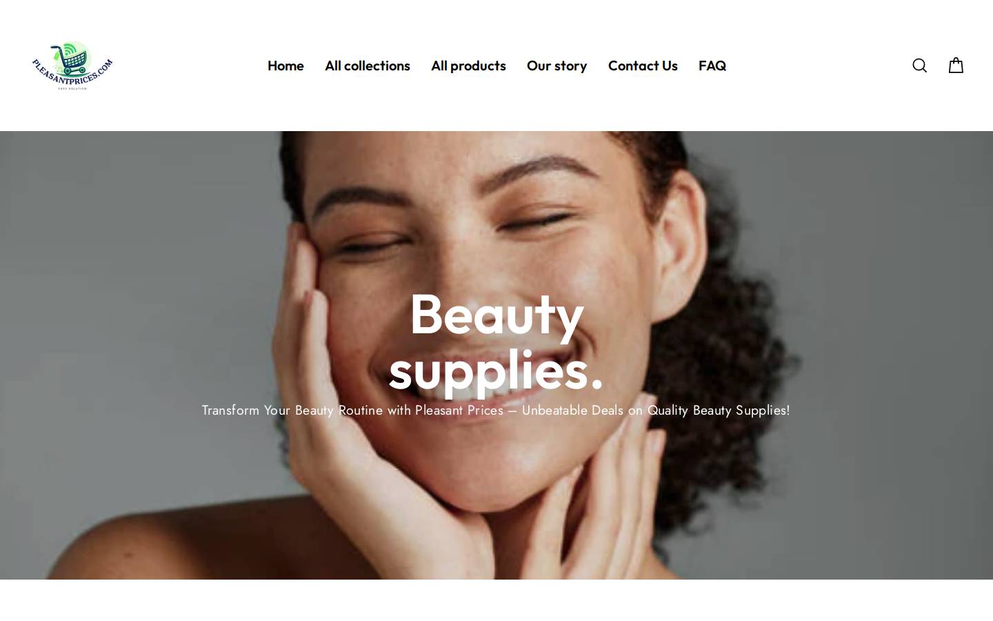 pleasantprices.com homepage screenshot