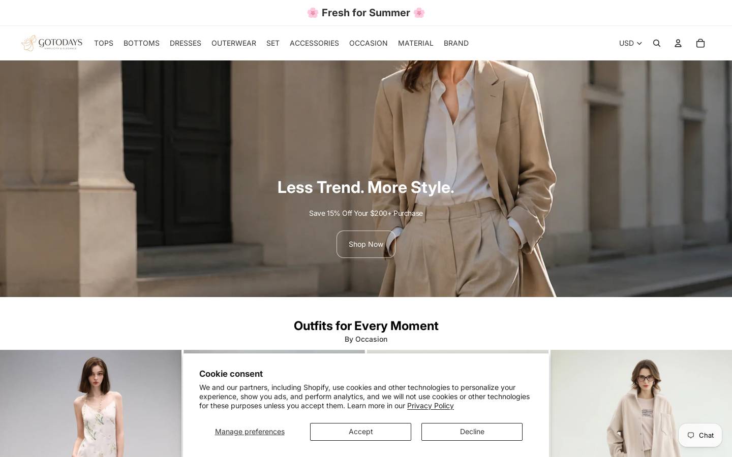 pleaz.shop homepage screenshot