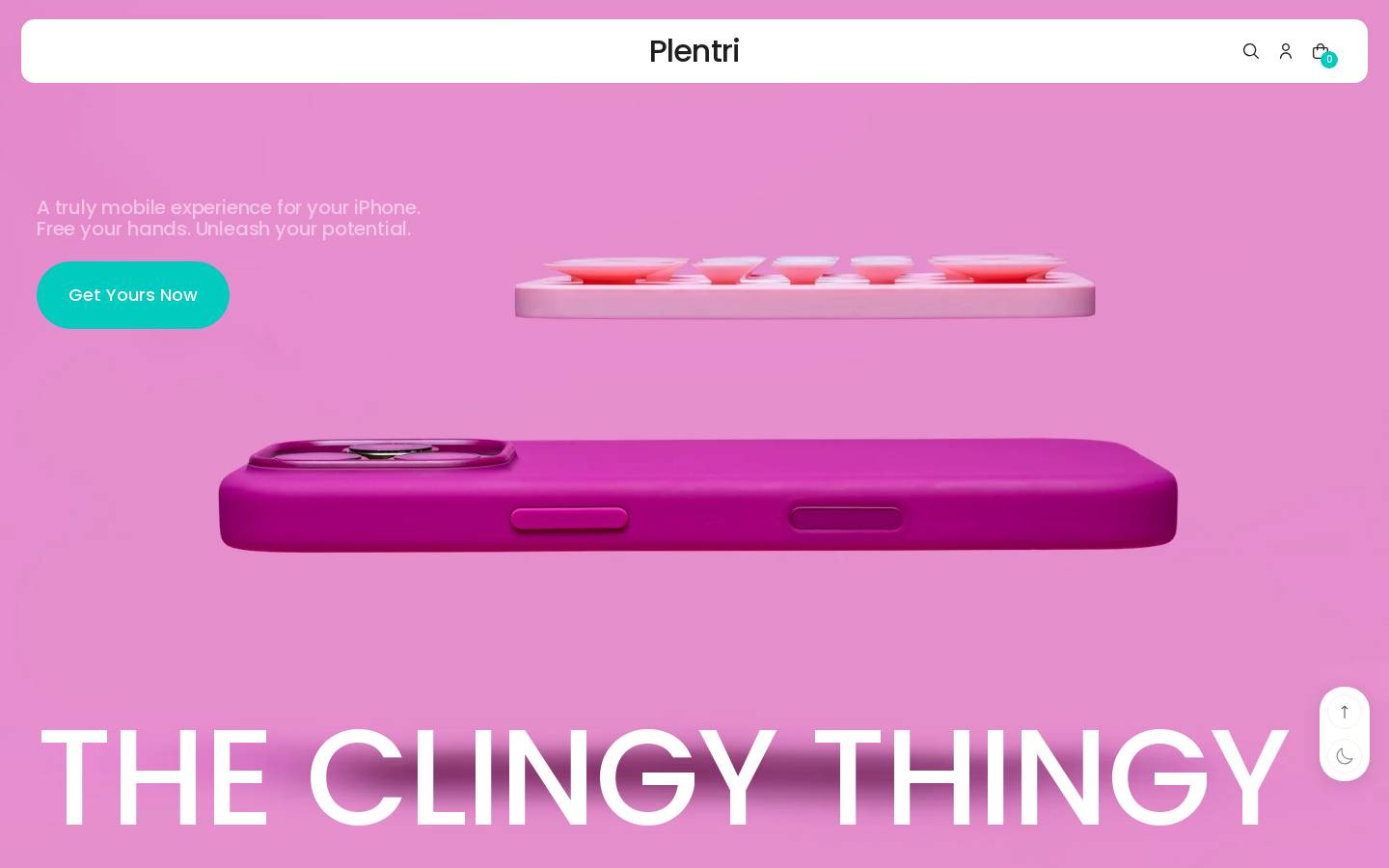 plentri.com homepage screenshot