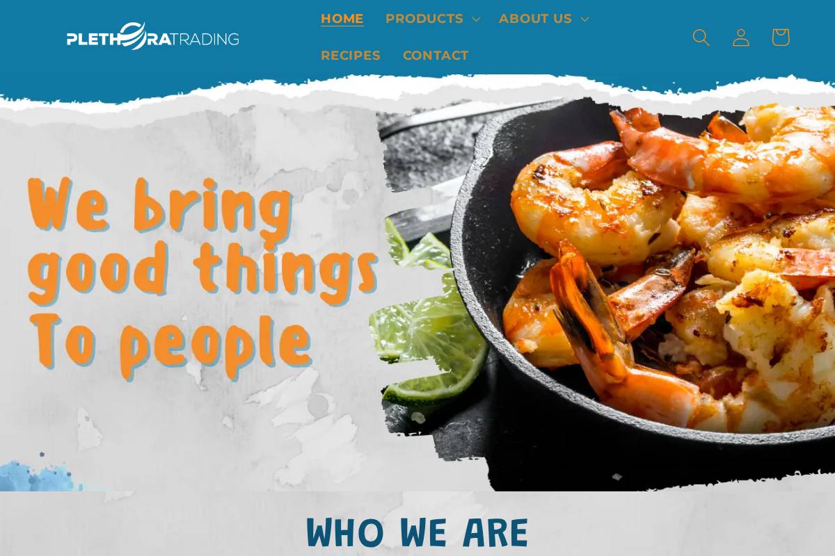 plethoratradingllc.com homepage screenshot