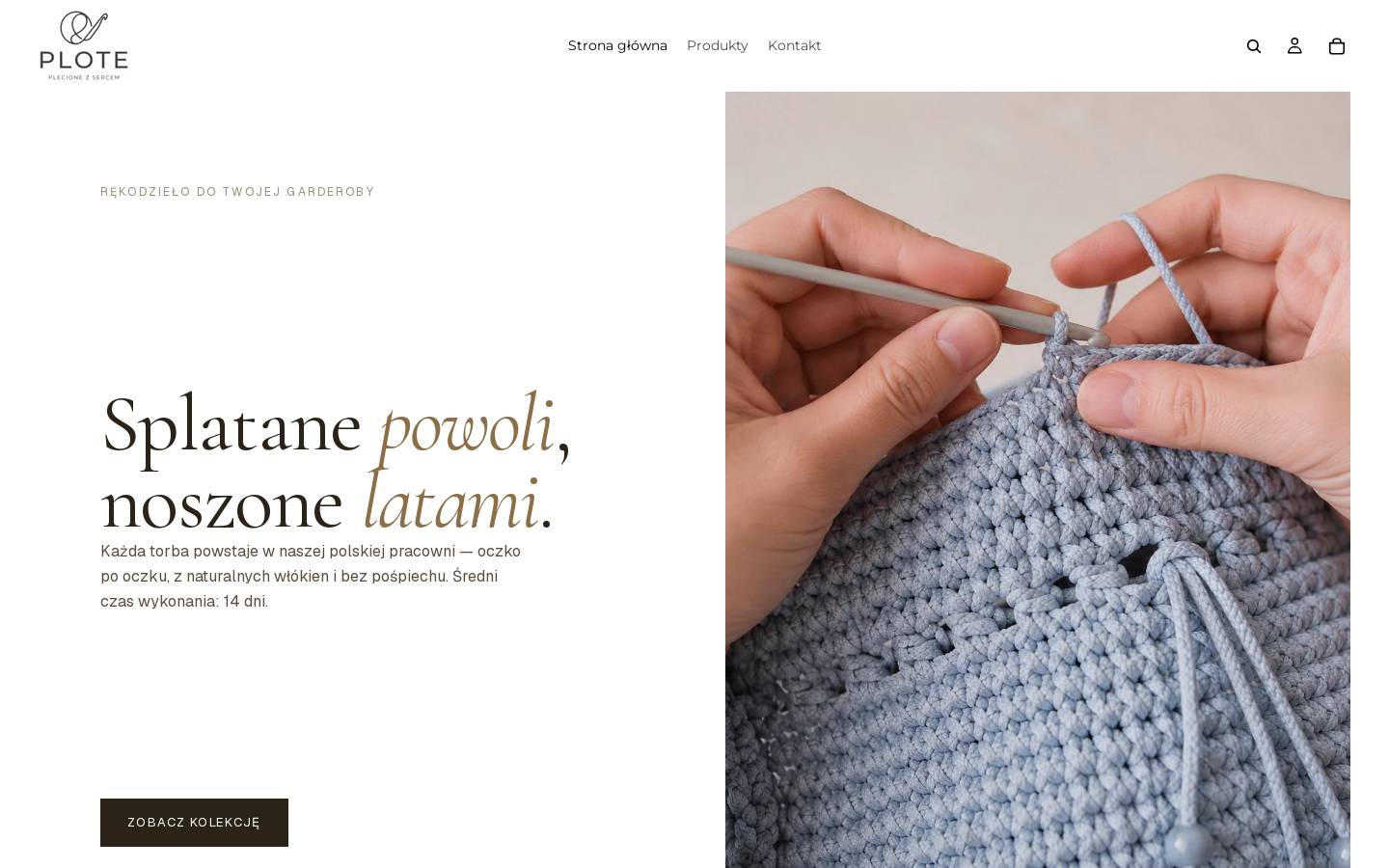 plote.pl homepage screenshot