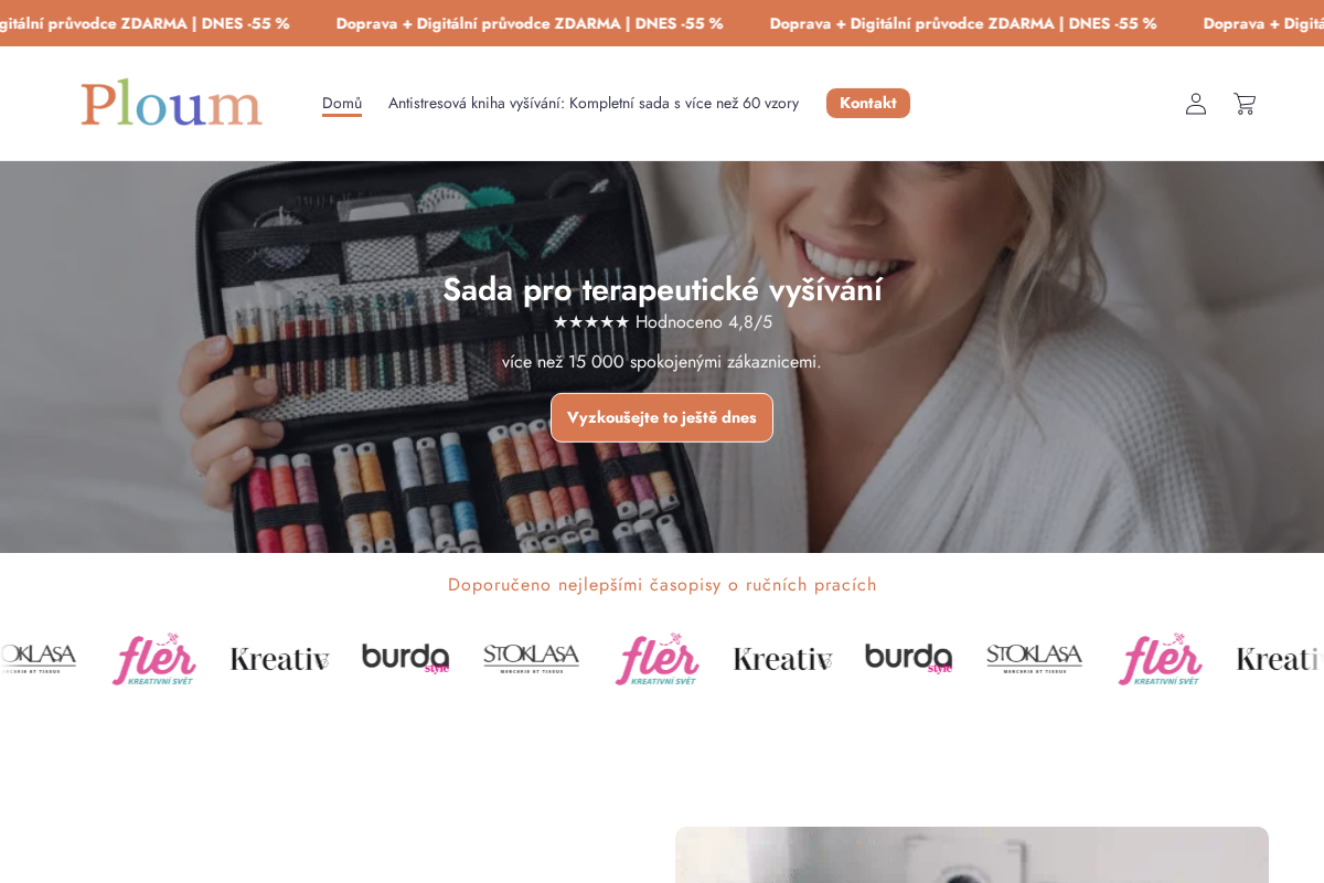 Ploum homepage screenshot