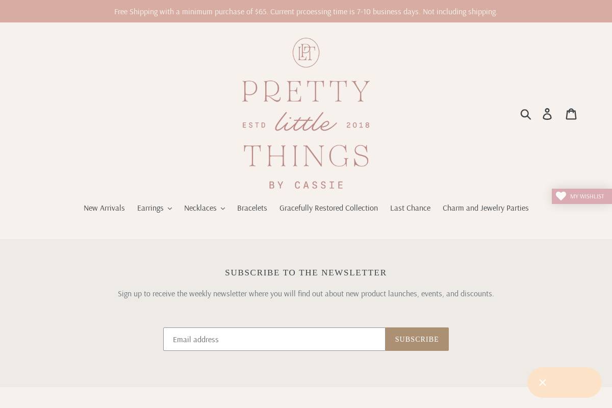 pltbycassie.com homepage screenshot