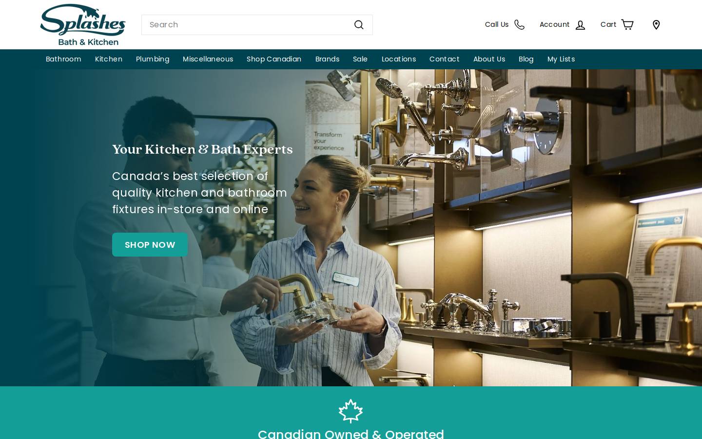 Plumbing Online homepage screenshot