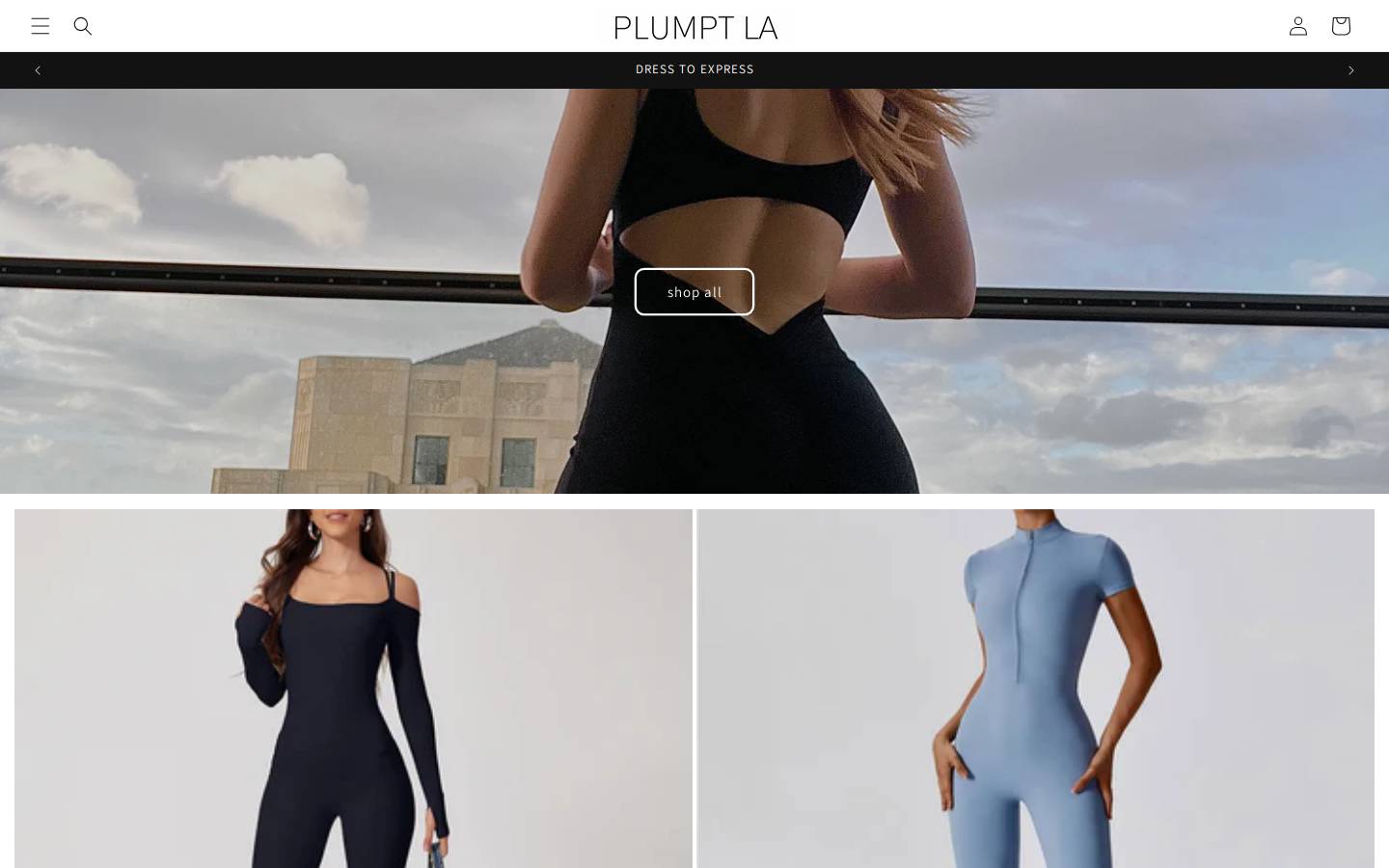 plumptla.com homepage screenshot