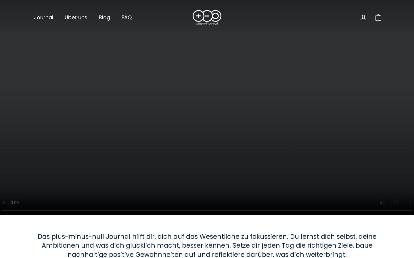 plus-minus-null.com homepage screenshot