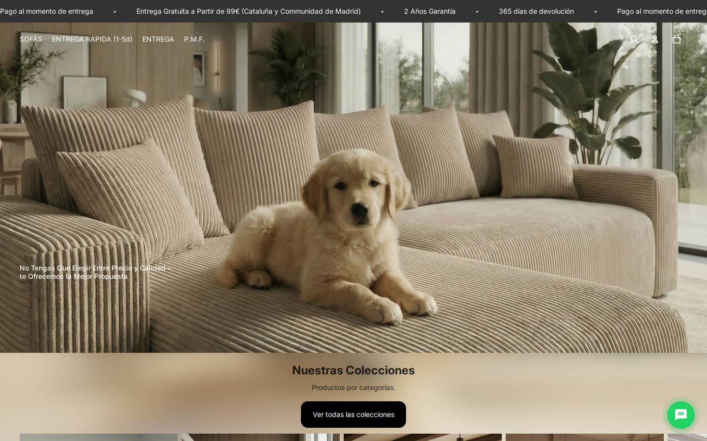 Plush homepage screenshot