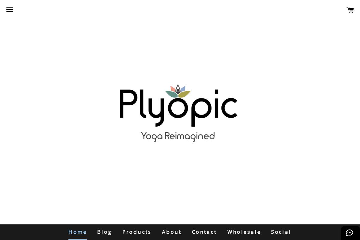 Plyopic homepage screenshot