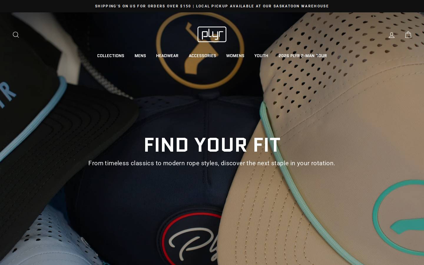 plyrathletics.com homepage screenshot