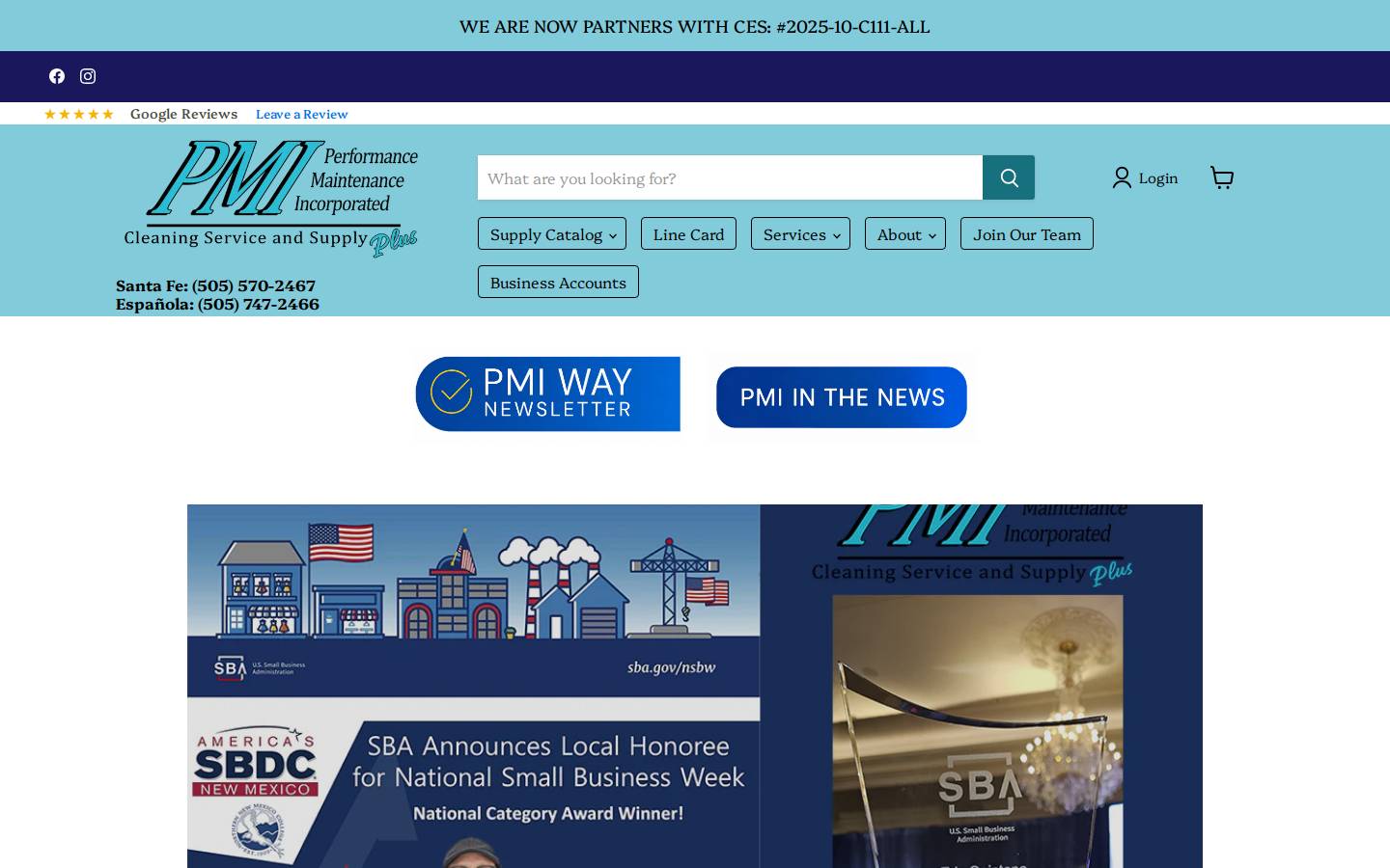 Philip Morris International homepage screenshot