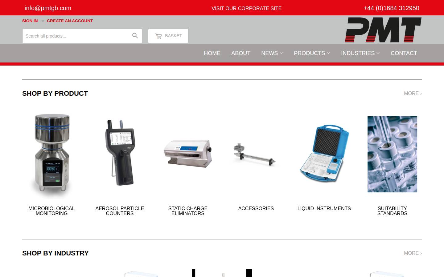 pmtgbshop.com homepage screenshot