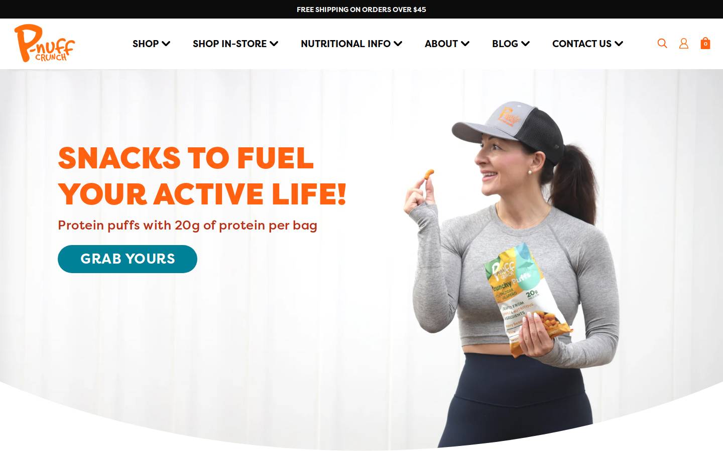 pnuff.com homepage screenshot