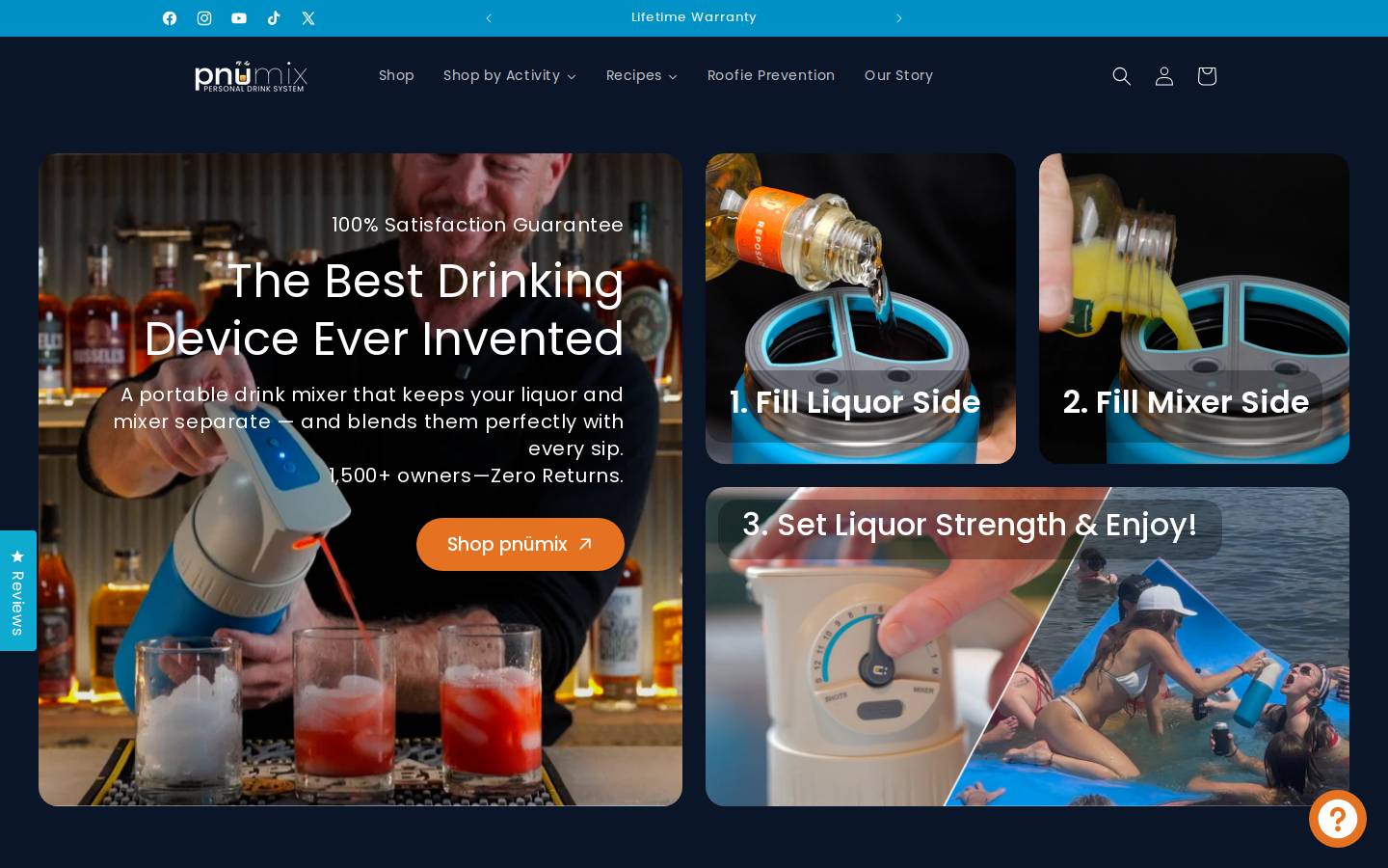 pnumix.com homepage screenshot