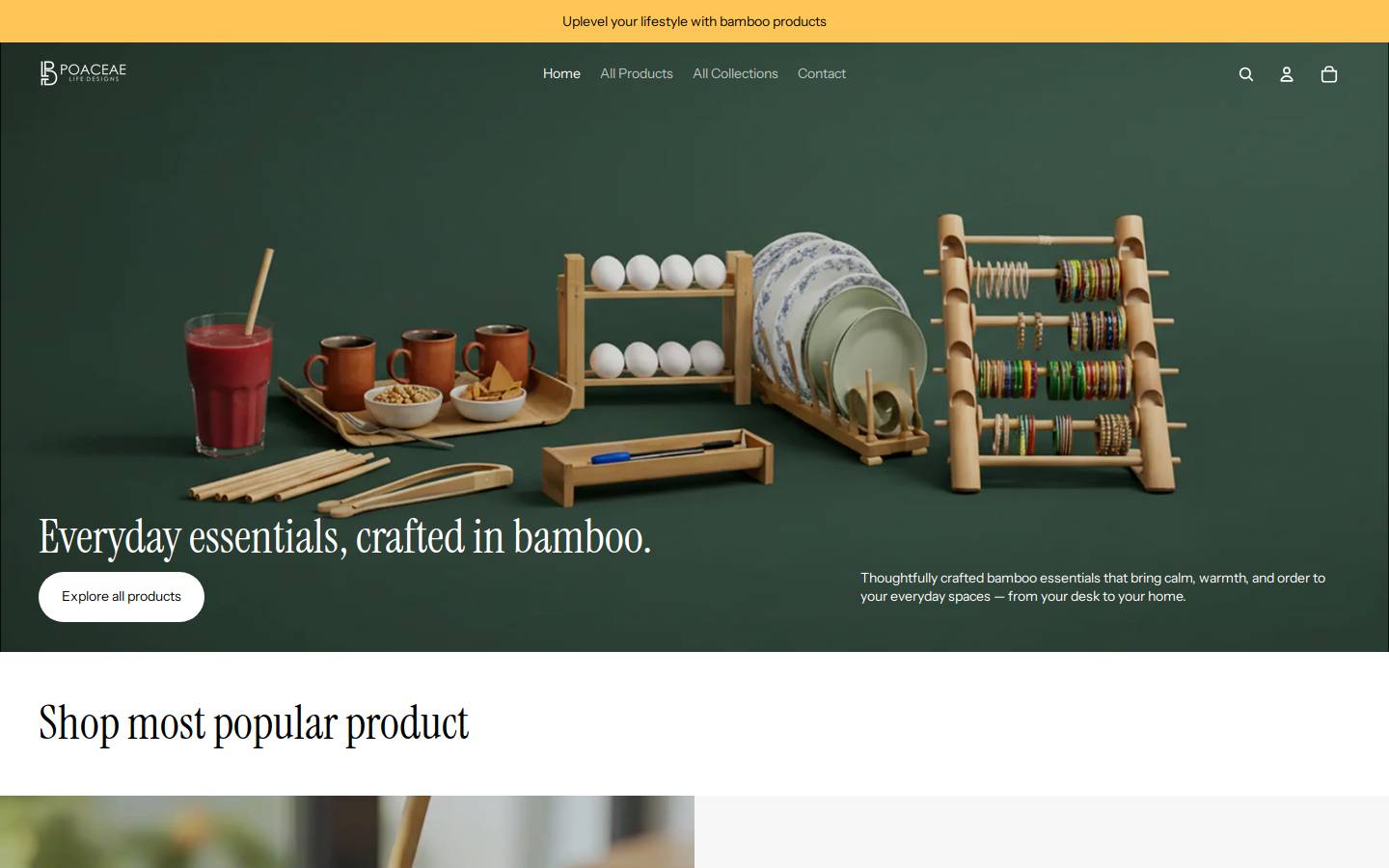 poaceaelifedesigns.com homepage screenshot
