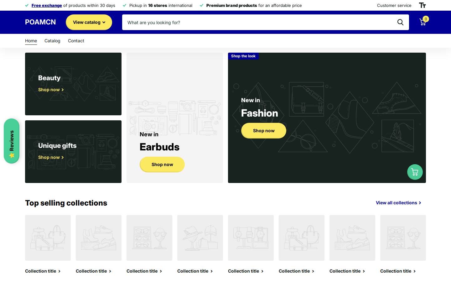 poamcn.com homepage screenshot