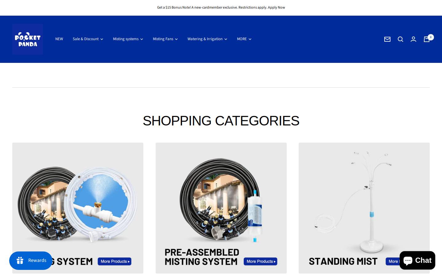 pocketpanda.net homepage screenshot