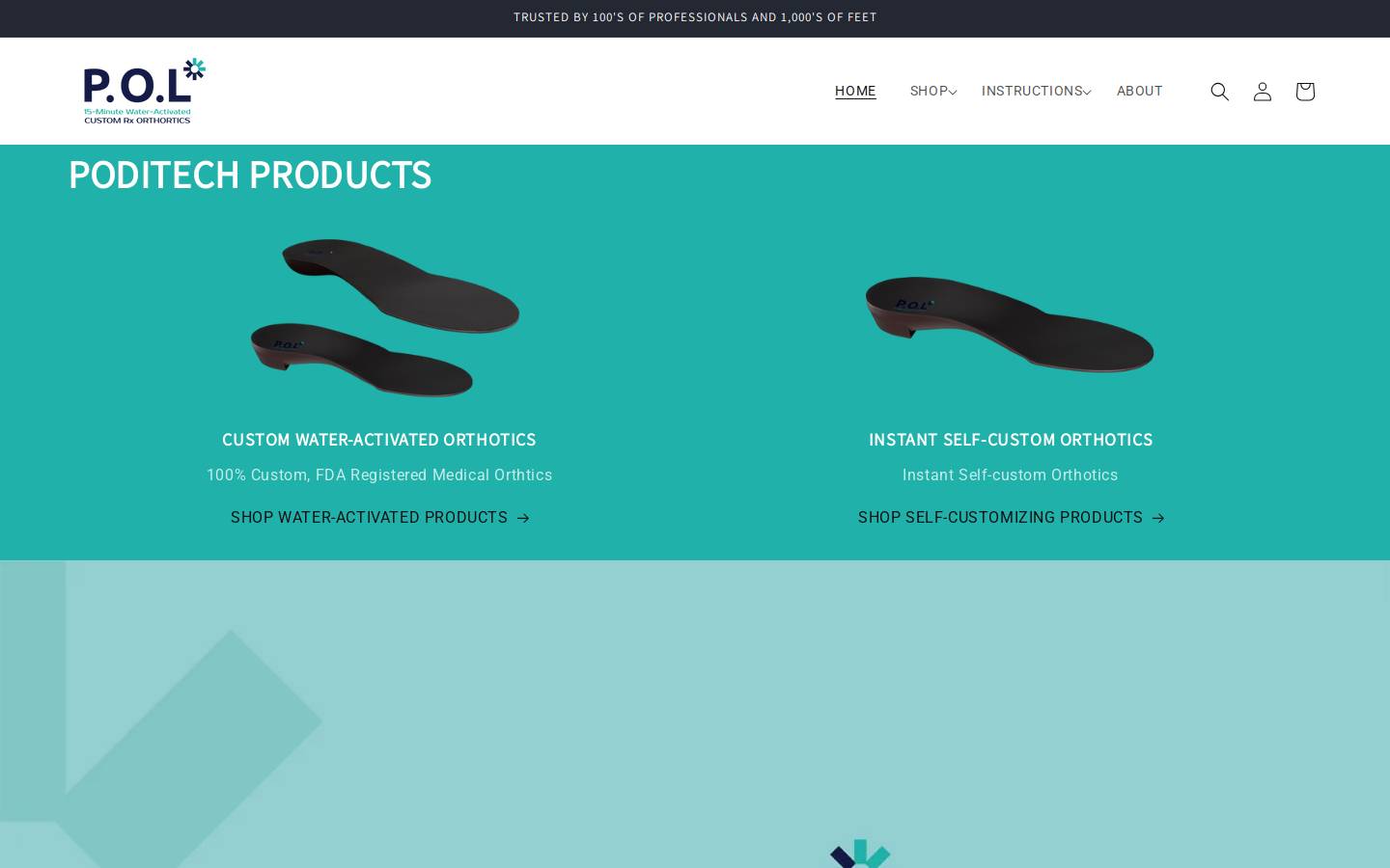 poditechusa.com homepage screenshot