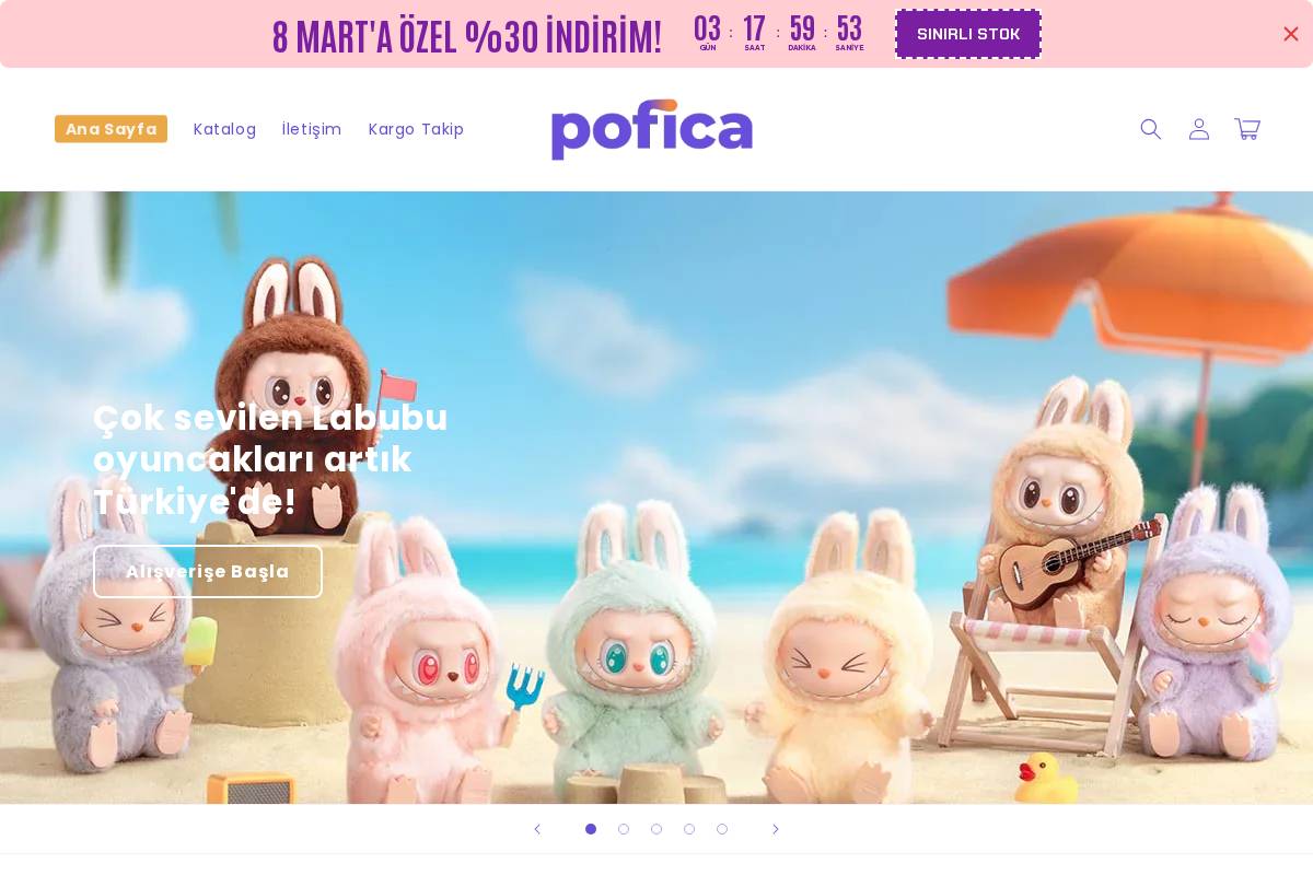 pofica.com homepage screenshot