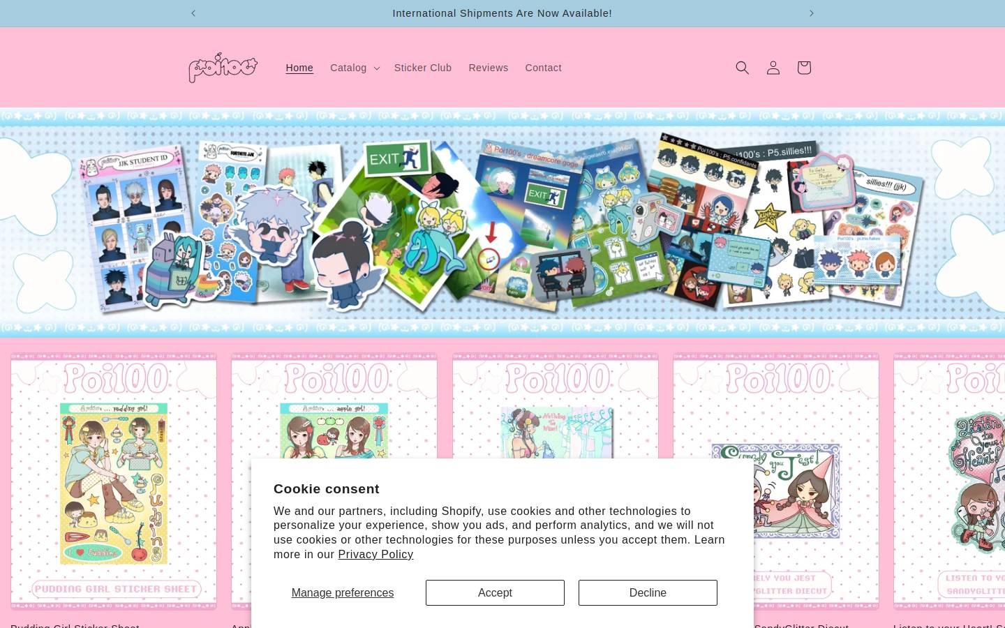 poi100.com homepage screenshot