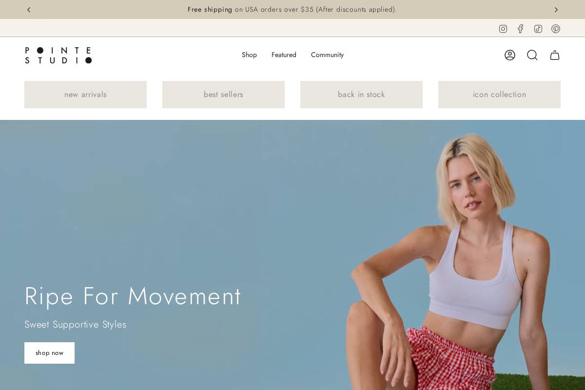 pointestudio.com homepage screenshot