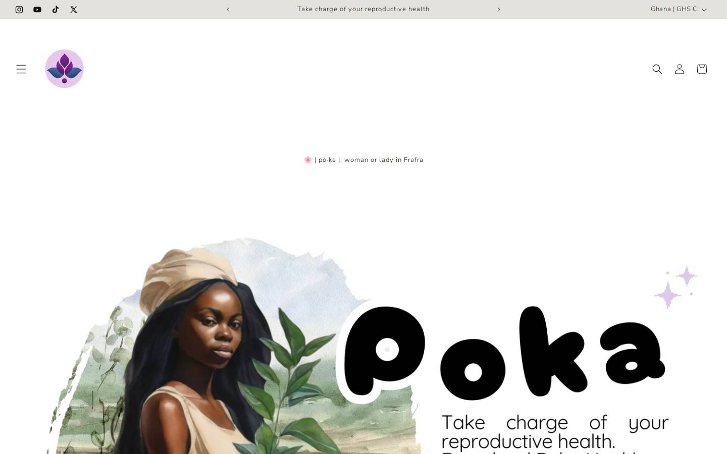 pokaapp.com homepage screenshot