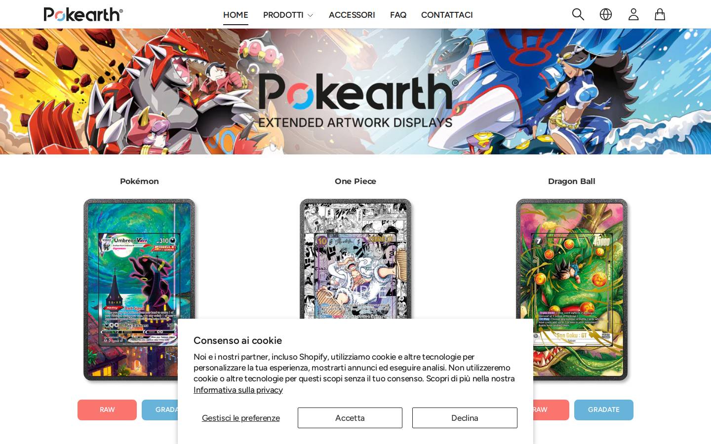 Pokearth homepage screenshot