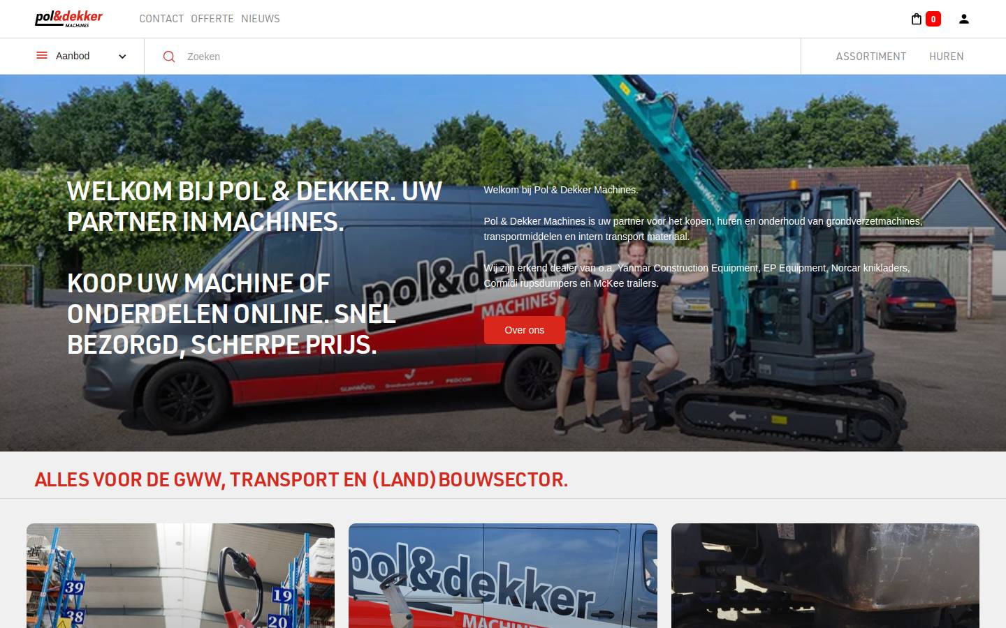pol-dekker.com homepage screenshot