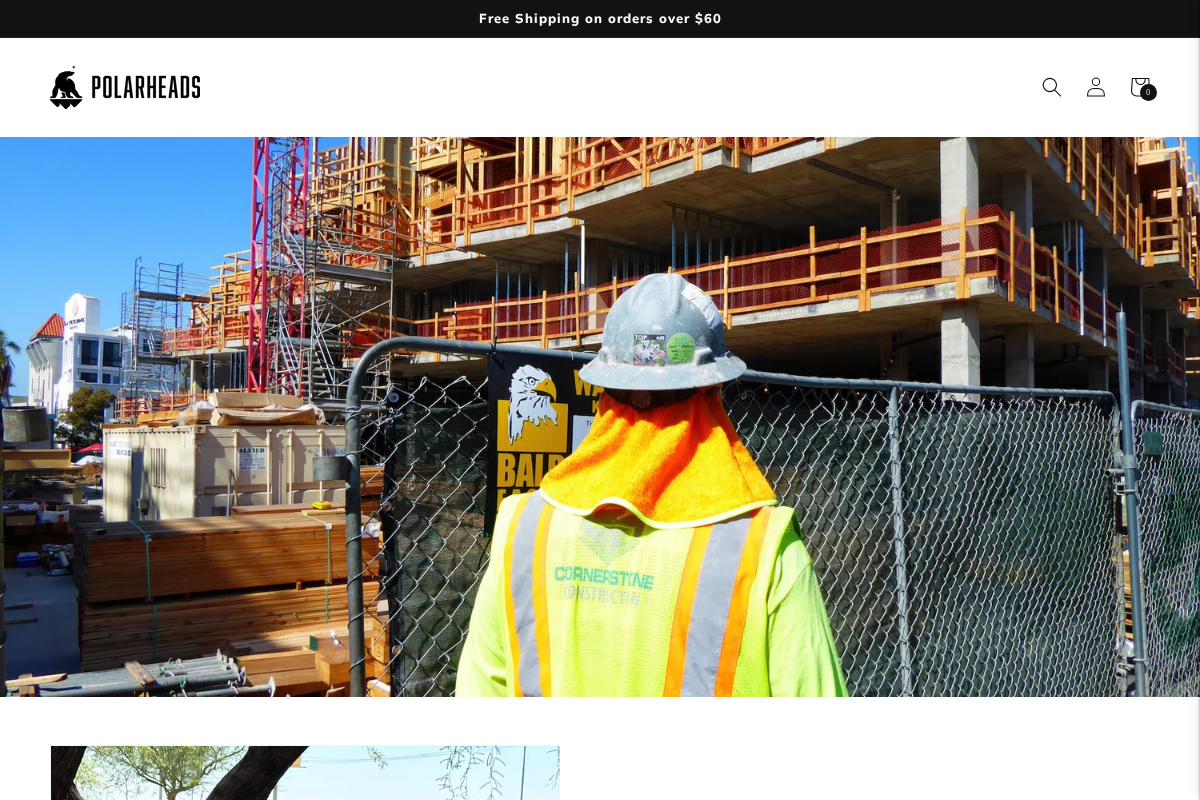 POLARHEADS homepage screenshot