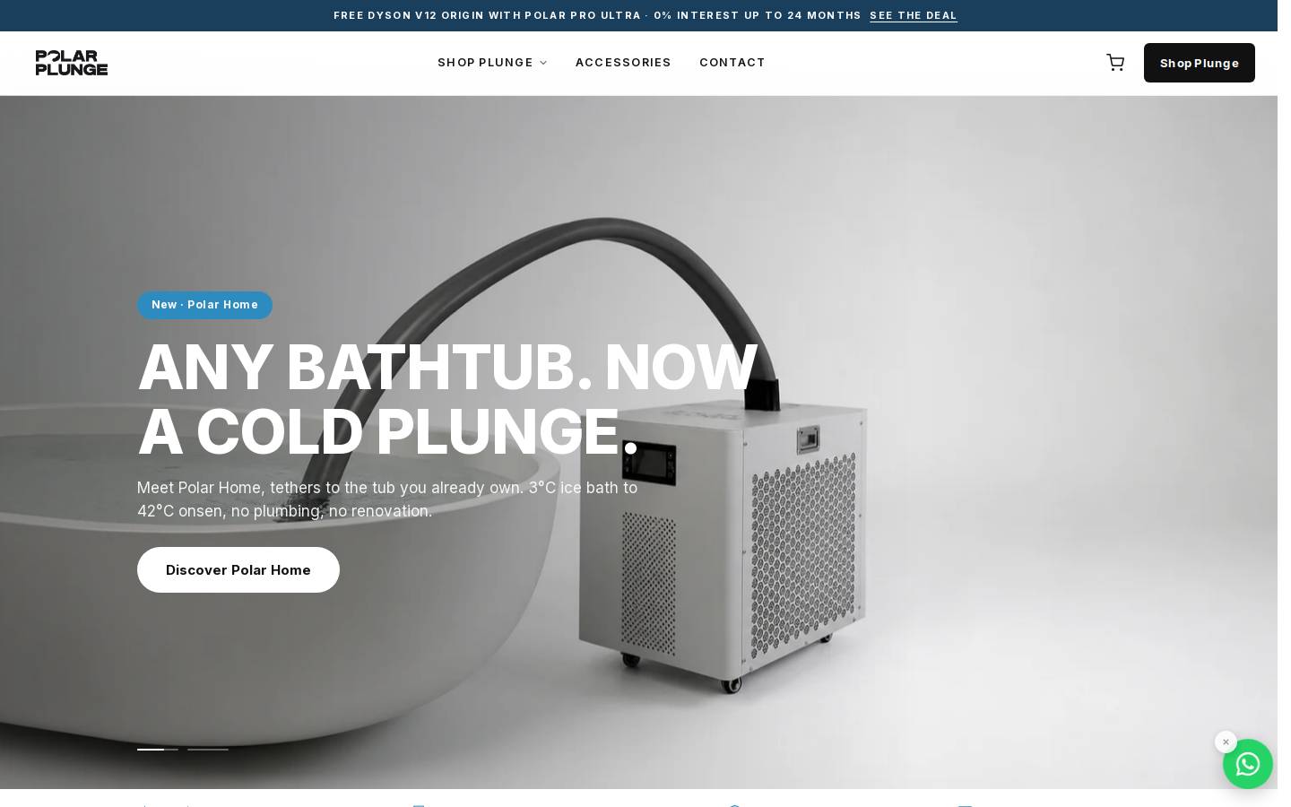 polarplungemy.com homepage screenshot