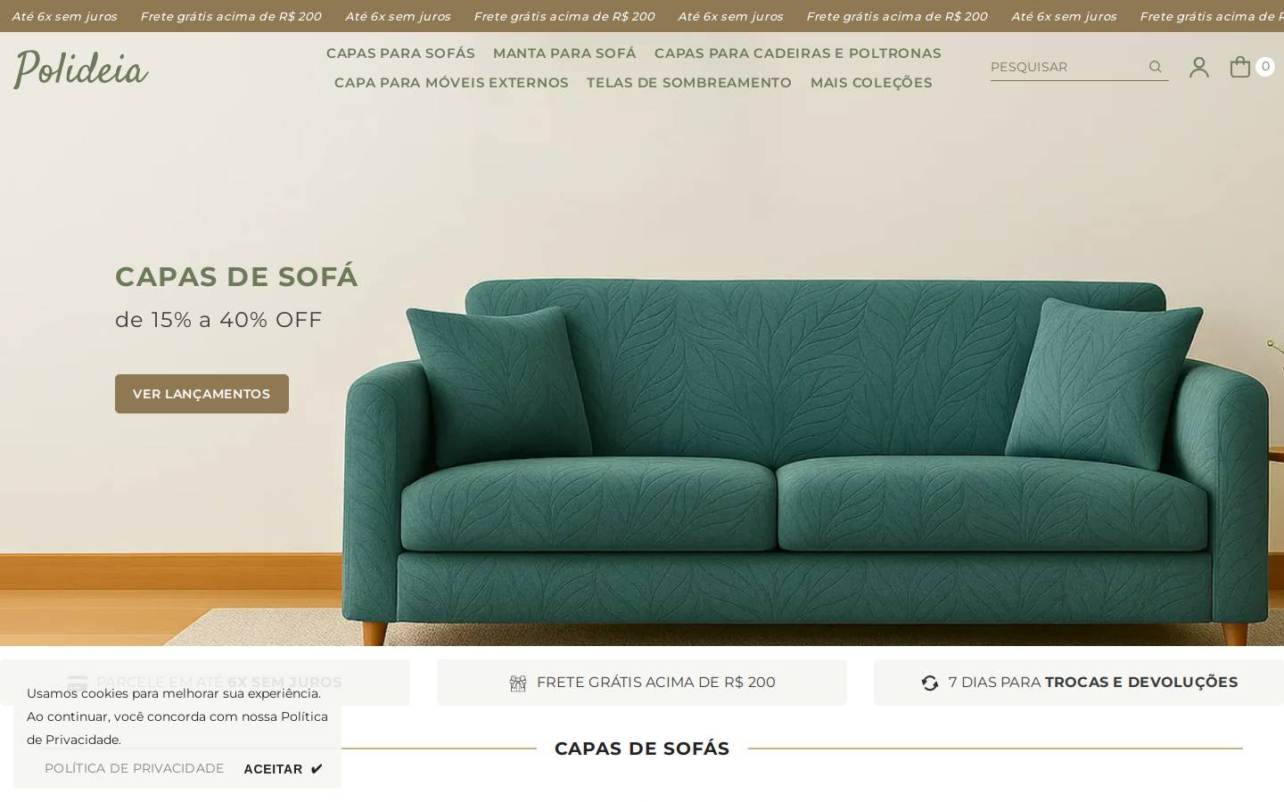 polideia.com.br homepage screenshot