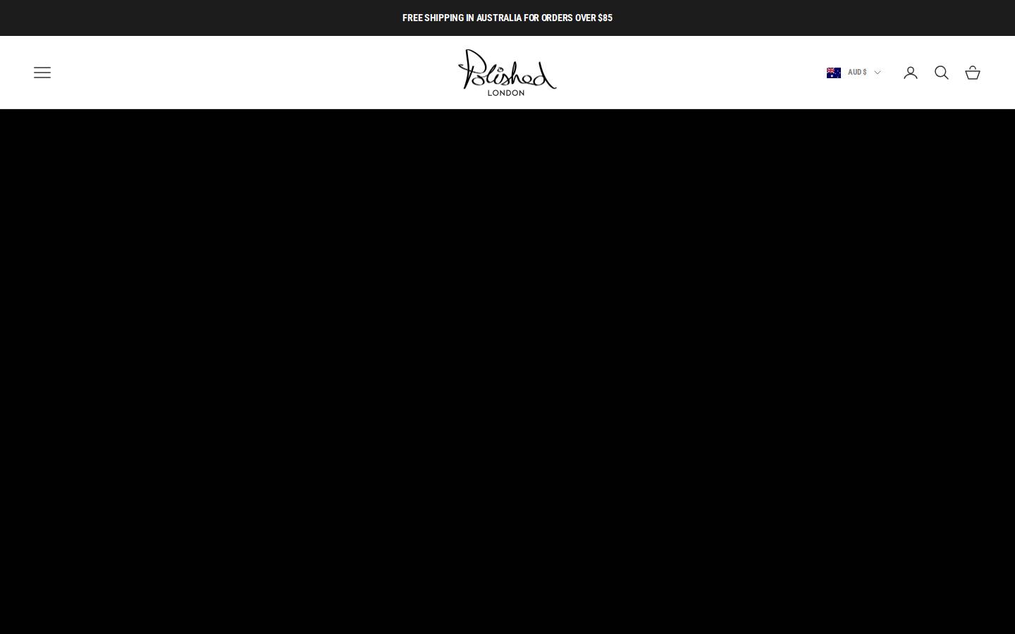 Polished London  homepage screenshot