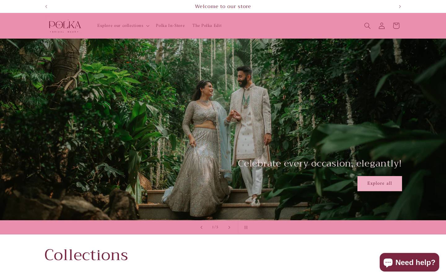 polkabangalore.com homepage screenshot