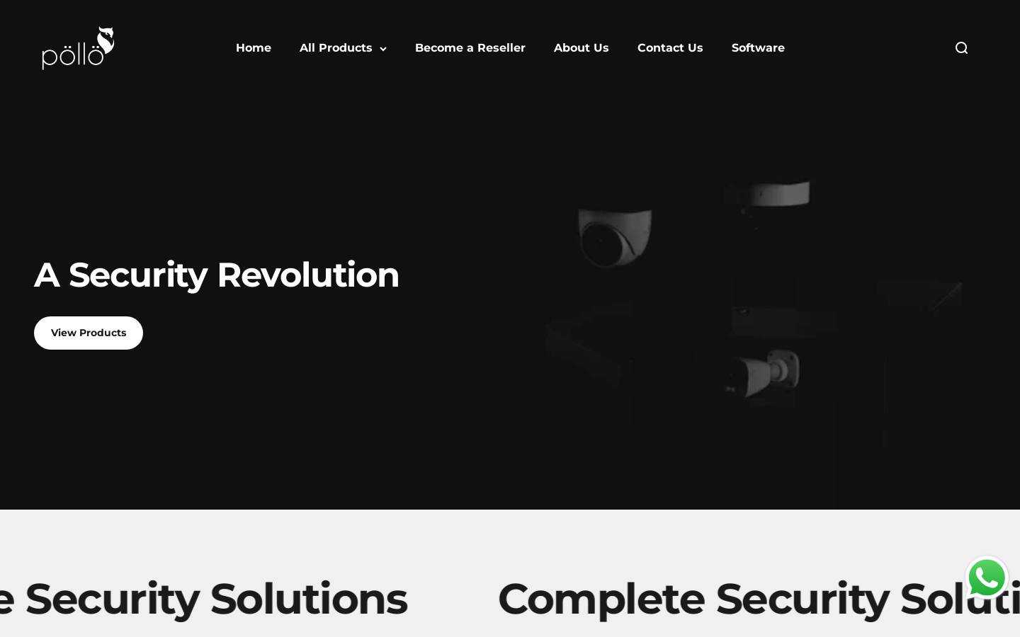 pollosecurity.com homepage screenshot