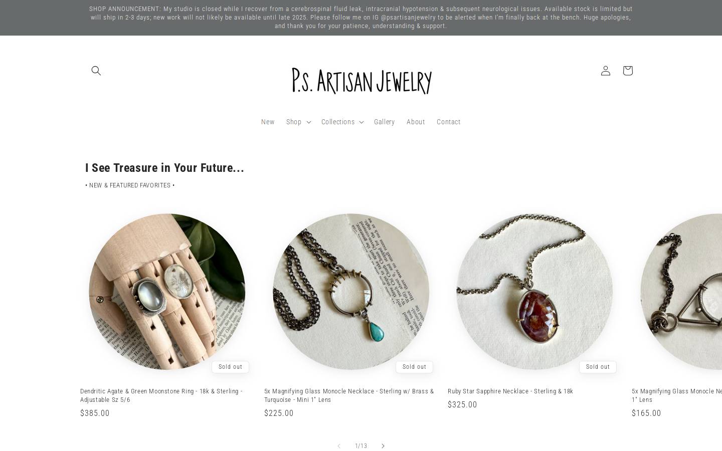 pollysimon.com homepage screenshot