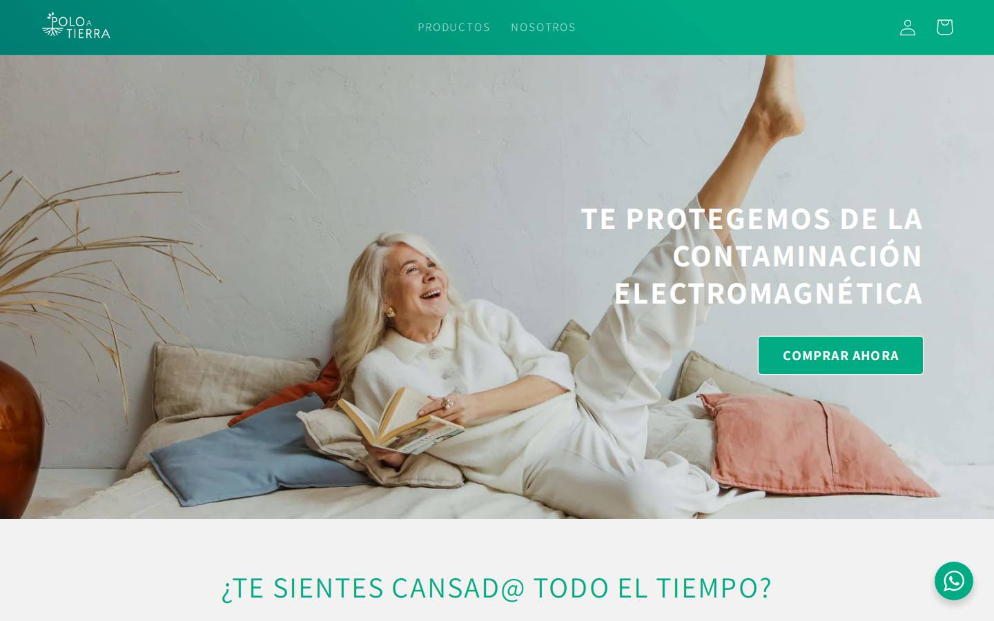 poloatierra.co homepage screenshot