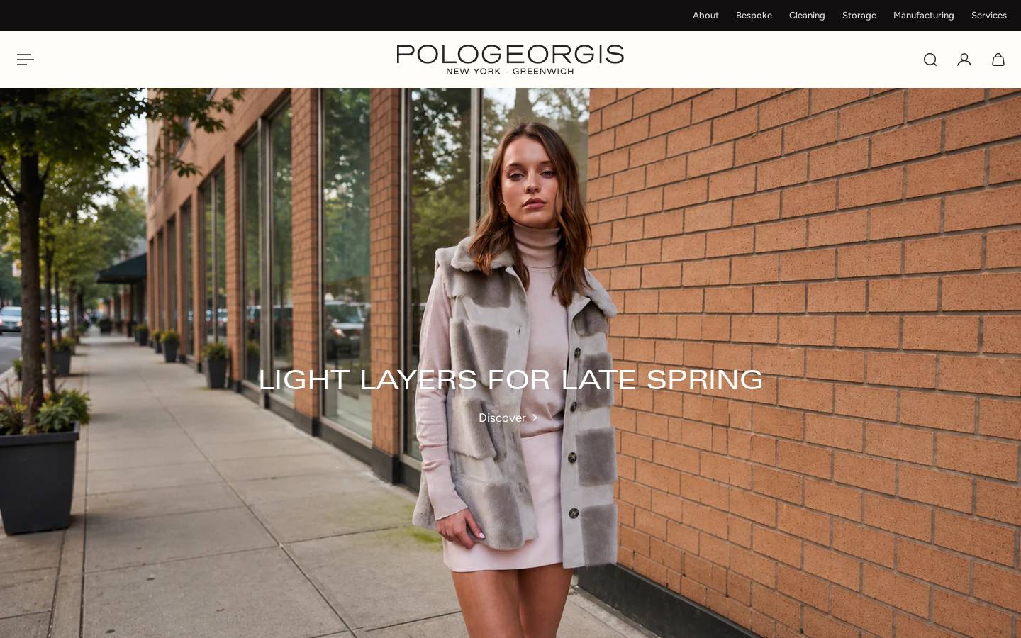 pologeorgis.com homepage screenshot