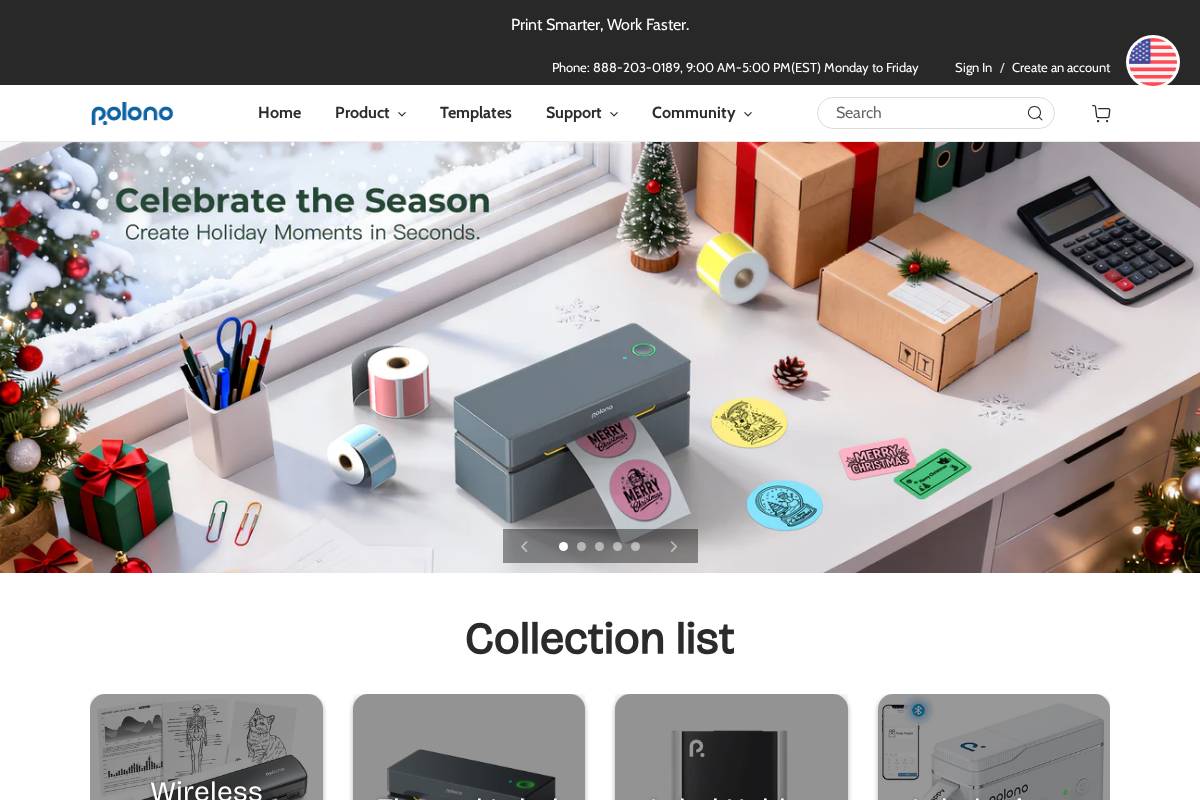 polono.com homepage screenshot