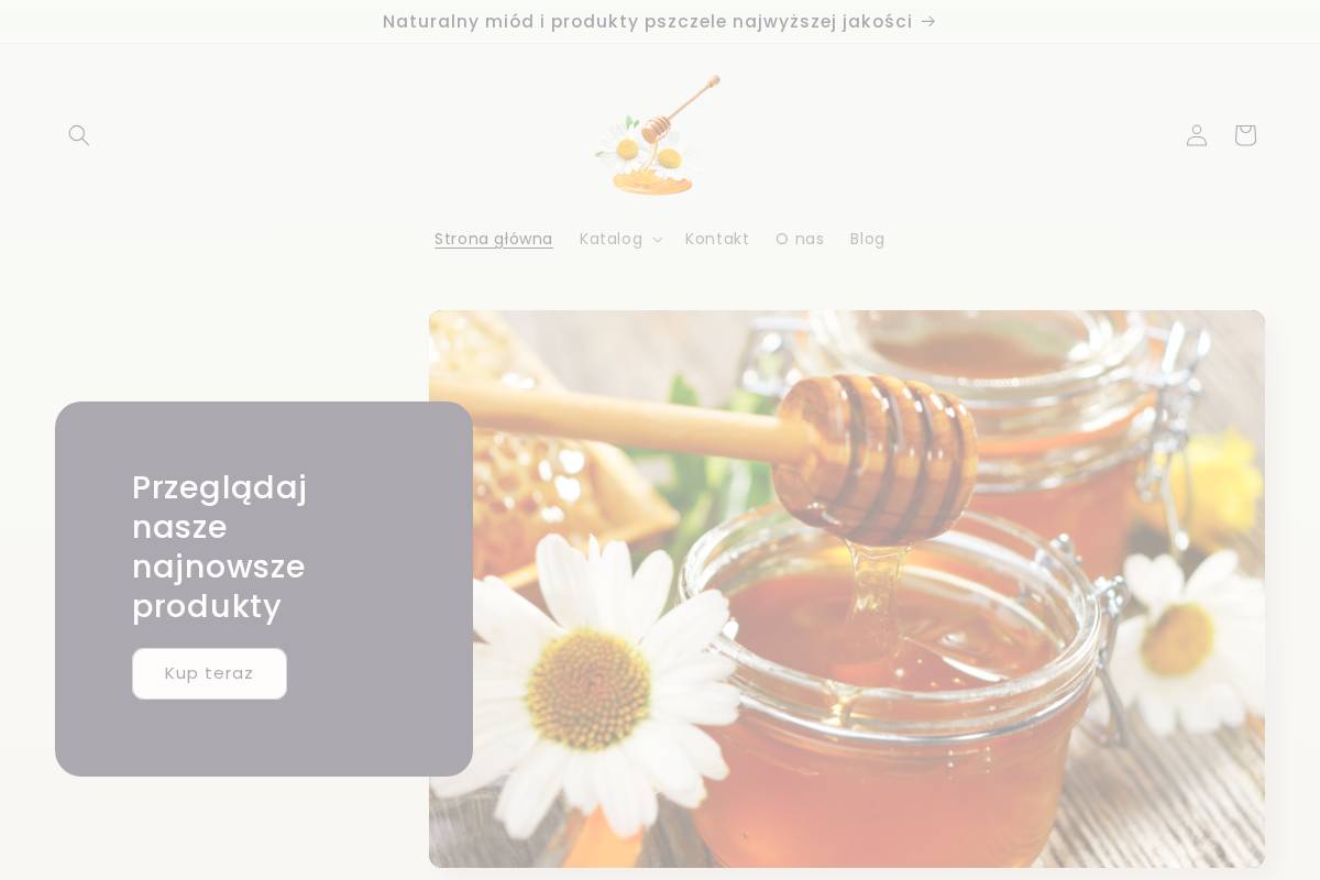 polska-pasieka.shop homepage screenshot