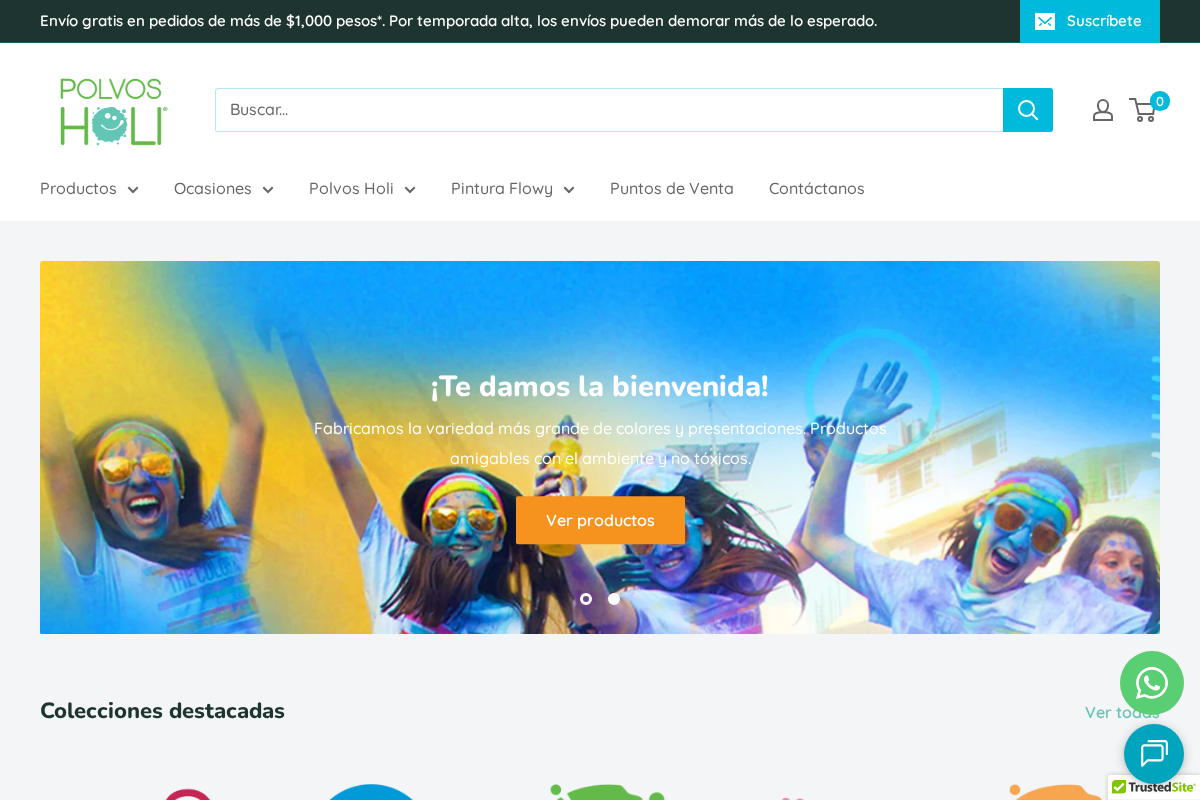 polvosholi.com homepage screenshot