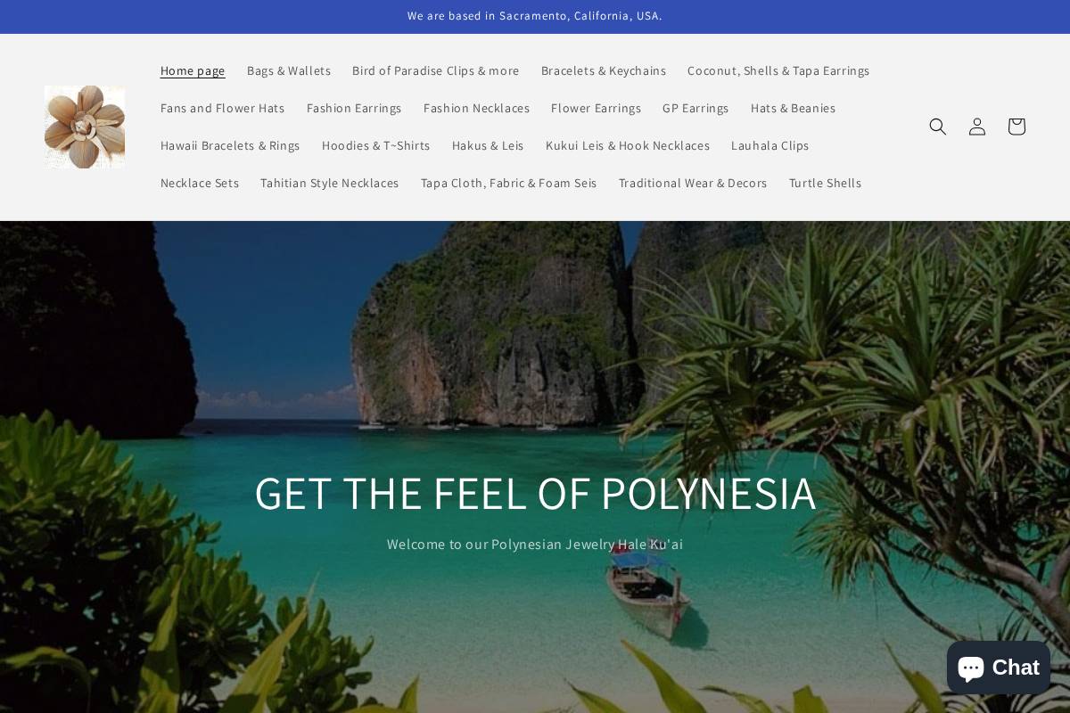 polynesianhalekuai.com homepage screenshot