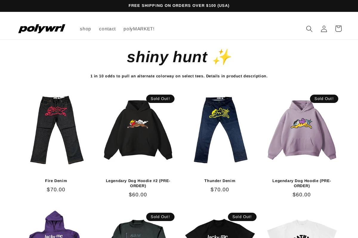 polywrl.com homepage screenshot