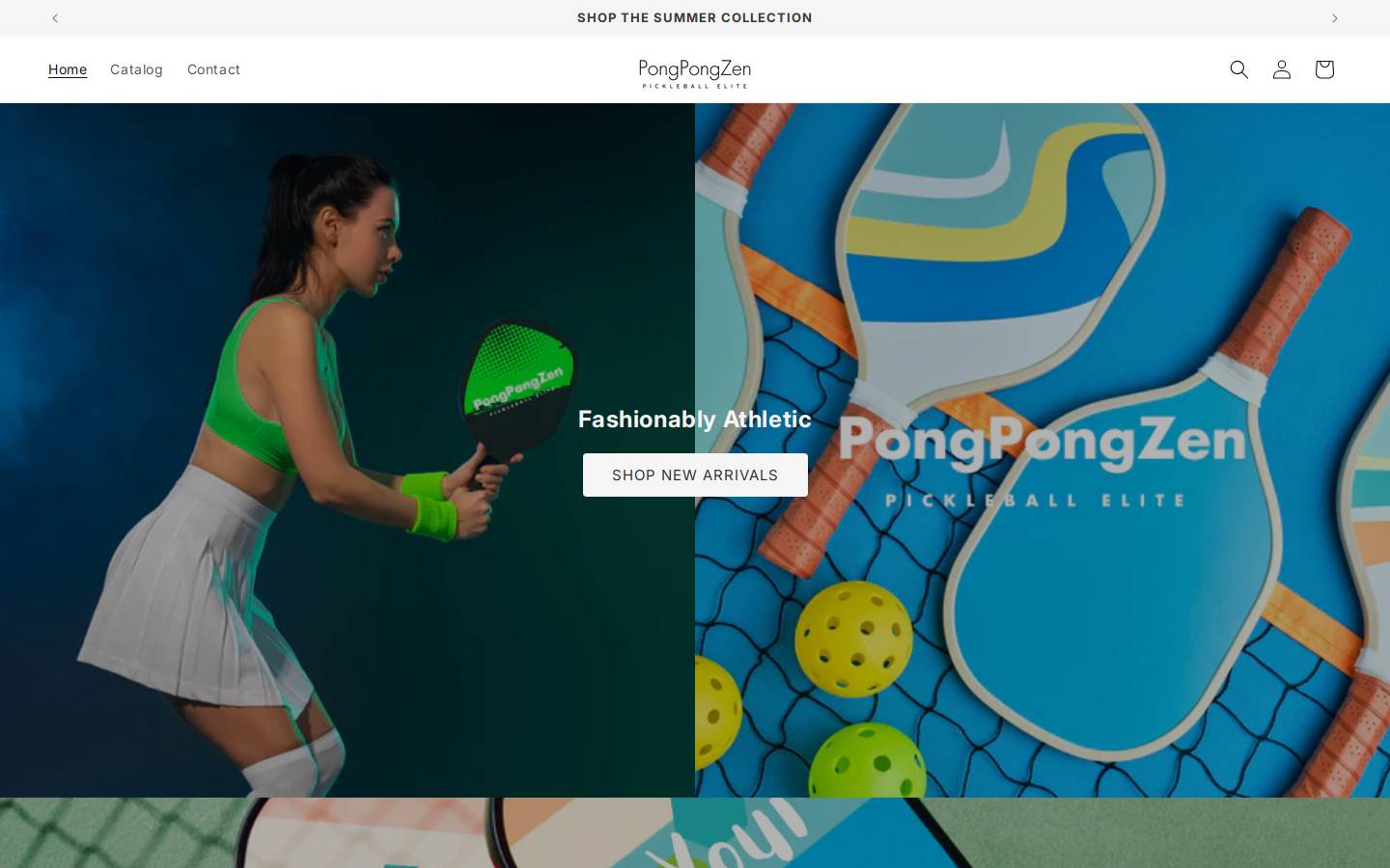 pongpongzen.com homepage screenshot