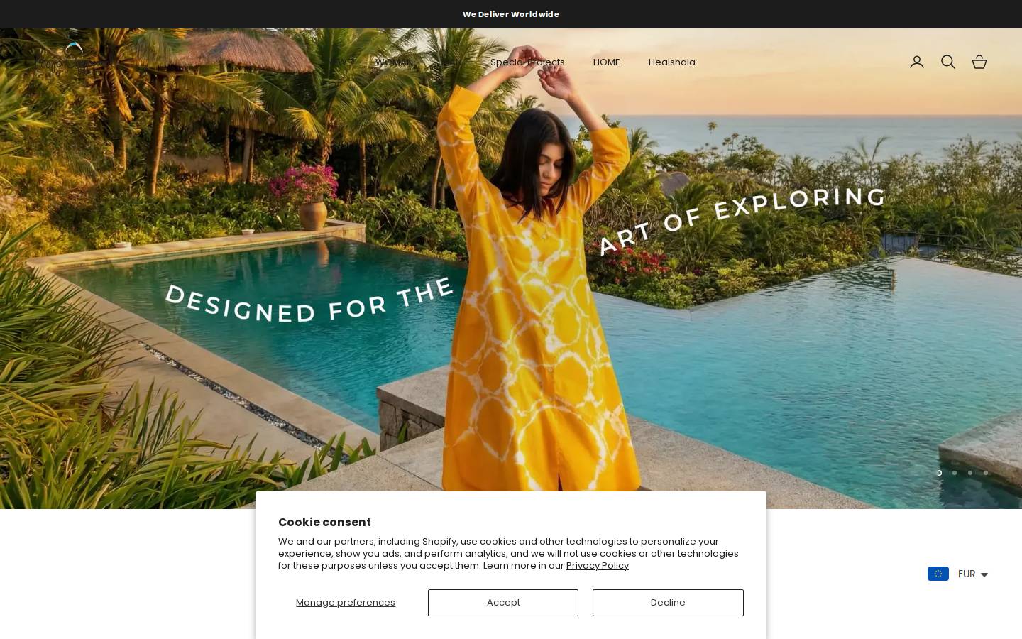 poojaaggarwal.com homepage screenshot