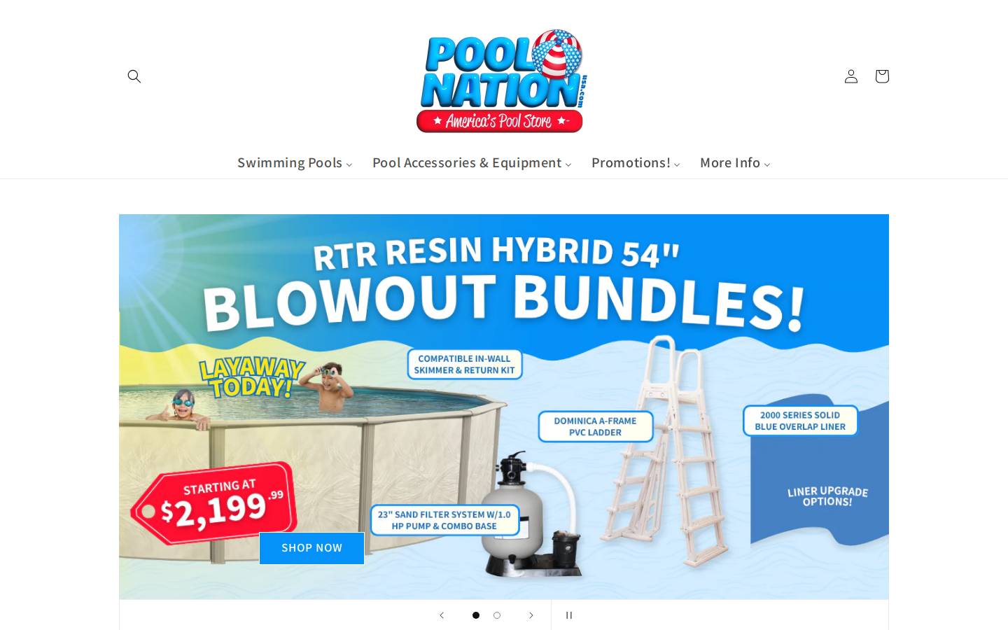 poolnationusa.com homepage screenshot