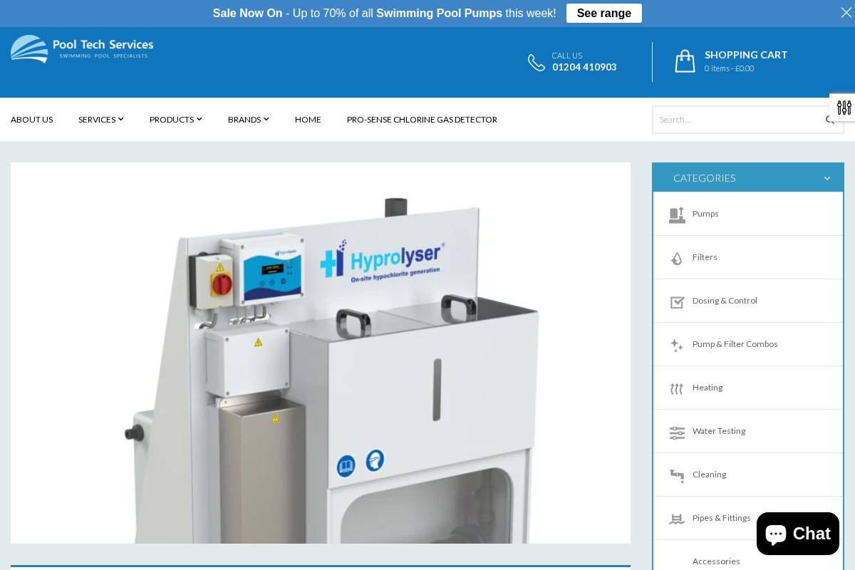 pooltechservices.co.uk homepage screenshot