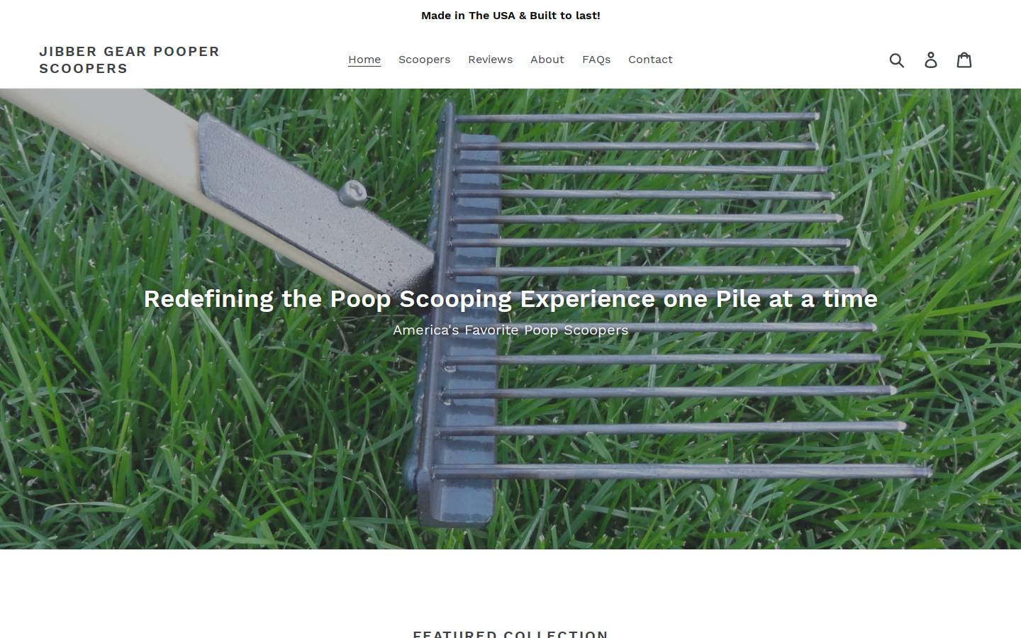 pooperscooper-usa.com homepage screenshot