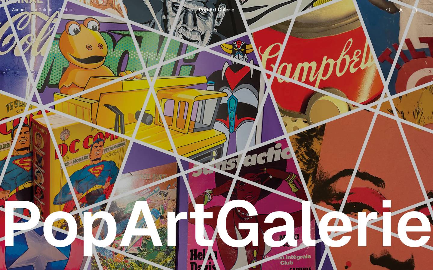 pop-art.fr homepage screenshot