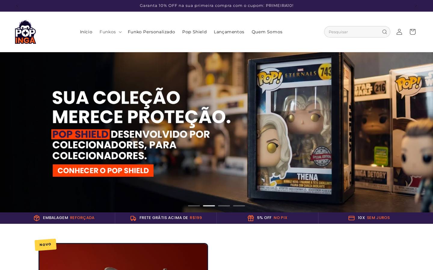 popinga.com.br homepage screenshot